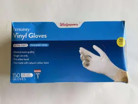 311917131191 WALGREENS Certainty Gloves Es Powder
