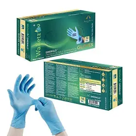 WALLETZ4U-GLOVES-L WALLETZ4U Emerald Nitrile Box
