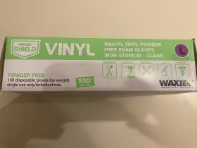 W8607L WAXIE SHIELD Exam Gloves Box #3
