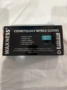 SKU017896 WAXNESS Cosmetology Nitrile Gloves Box