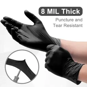 840331601374 WECARE Mil Nitrile Gloves Pack Mechanic #3