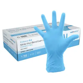 850046808074 WELL BEFORE Exam Gloves Nitrile Blend Latex