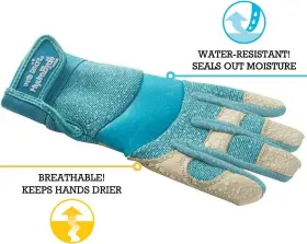 053300076077 WELLS LAMONT Womens Hybrid Gardening Gloves #3