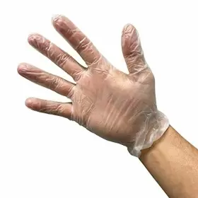 77241PFB WESCO Disposable Gloves Powder Latex Mil #2