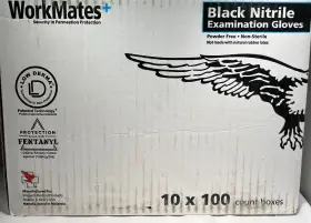10683090 WORKMATES Pack Nitrile Examination Gloves #2