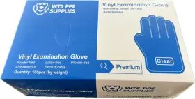 VPE102B WTS Disposable Examination Gloves