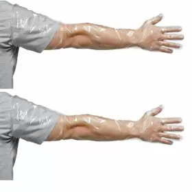 B093T2LK5B XSH Veterinary Insemination Rectal Arm Gloves