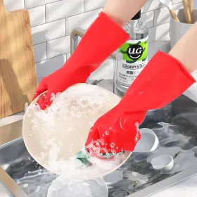 768479049912 YIGOYIHU Kitchen Dishwashing Rubber Household #2