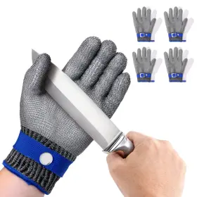 B0G5PYBKP1 ZEEGO Ansi Glove Food Steel Mesh