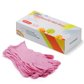 704768721091 ZOMCHAIN NITRILE GLOVES Kids Disposable Latex