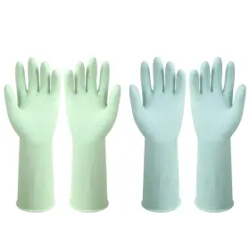 717225335052 ZUIMER Dishwashing Gloves Slip Kitchen Cleaning