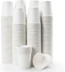 Vumdua 300 Pcs 6 oz Disposable Paper Cups, Hot Cold Beverage 6 Ounces, White