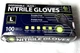 SwiftLite Disposable Black Nitrile Gloves Large Powder-Free FN32KD3 100 Count
