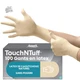 Ansell TouchNTuff 69-318 Disposable Latex Gloves Powder Free White Food