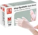 Medical BASIC Clear Vinyl Latex Gloves - Box of 100