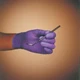 HALYARD PURPLE NITRILE DENTAL EXAM GLOVE, MEDIUM, 100/BOX, 1 BOX, 53432