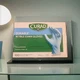 CURAD CUR4145R Powder-Free Nitrile Exam Gloves 100 pcs - Blue 🏥 New Sealed Box.