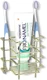 Wall Mount/Countertop Toothbrush Holder for Shower, Stainless Steel Toothpaste S