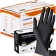 Schneider Nitrile Exam Gloves, Black Latex Free Powder Free Disposable Gloves...