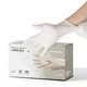 FifthPulse Medical Exam Latex Powder Free Disposable Gloves 100 Pcs Med Natural