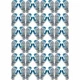 ATLAS Fit 300 Showa Latex Palm-Dipped Blue Large Rubber Work Gloves, 144-Pairs