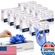 Finitex Disposable Nitrile Exam Gloves 1000 Pcs - 3.2Mil Ice Blue Powder-Free