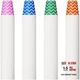 500 Pack 5oz Paper Cups, Multicolor Paper Disposable Cups, Small Strip-500count