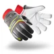 Hexarmor Impact Protection Cold Weather Leather Winter Work Gloves Chrome Slt