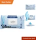 Powder-Free Nitrile Gloves, Large (30 Count), Waterproof & Latex-Free Protection