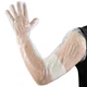 50Pcs Veterinary Insemination Rectal Long Gloves Disposable Plastic Full Arm ...