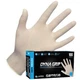 SAS Dyna Grip 650-1001 Disposable Gloves, Small, Natural Rubber Latex, White