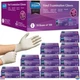 Latex-Free Vinyl Exam Gloves, Large, 1000 Count, Disposable for Medical & Food