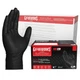 Nitrile Gloves 6 Mil X Large Black Industrial Case 1000 GLOVEWORKS HD Disposable