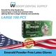 SALE! 100 PCS Emerald Powder-Free Latex Tex-Grip Exam Gloves - LARGE