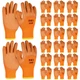 Czlotyh 20 Pairs Winter Work Gloves For Men Freezer Gloves Non Slip Grip