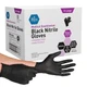 MedPride Medical Examination Nitrile Gloves,N/S Powd Free, X-Large-Black-1000/CS