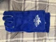 MCR Safety 4600 Blue Beast Leather Welding Work Gloves Jersey Lined XL New
