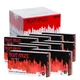Disposable Nitrile Gloves 4 Mil Medium Case of 1000 Black NGL225 Adenna Night