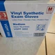 Clear Vinyl Exam Gloves Latex-Free & Powder-Free VGPF3002 Case of 1000 Medium M
