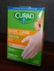 CURAD Basic Care Vinyl Exam Gloves, Size Small & Medium/ 100 Gloves**SEALED