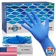 FINITEX Nitrile Disposable Medical Exam Gloves - 4 mil, Latex-Free, Blue, 100pk