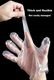 400 Count Disposable Poly Plastic Gloves for Cooking, Food Prep and Food Serv...