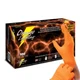 Atlantic Safety Products OR-XXL Orange Lightning Nitrile XX-Large,