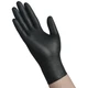 Darling Foodservice XL 4 Mil Thick Black Nitrile Gloves - 1000 / CS
