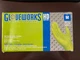 GLOVEWORKS GEREEN NITRILE HEAVY DUTY GLOVES SIZE MEDIUM BOX OF 100 GLOVES