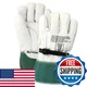 Magid Leather Lineman Electrical Protector Work Gloves 1 Pair Size 8 126048 For