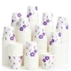 [300 Pack] 3oz Disposable Bathroom Cups, Paper Mouthwash Cups, Cold Disposabl...