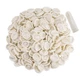 BTYMS 400 Count Latex Finger Cots Medium (Pack of 400), Milk White