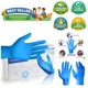 Latex-Free Nitrile Gloves - 100 Pack for Enhanced Protection & Hygiene