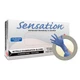 10 Boxes of 100ea Microflex N733 Sensation Powder Free Nitrile Gloves Large Blue